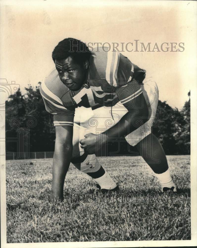 1970 Press Photo James Osborne, Junior Defensive Tackle - noo49634- Historic Images