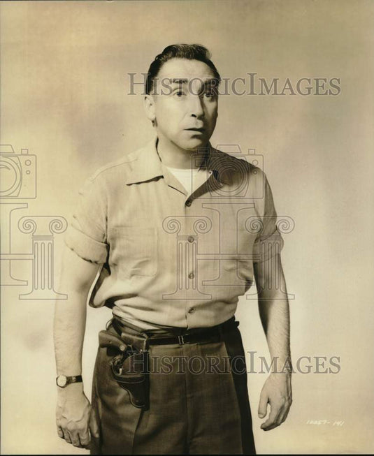 1951 Press Photo Horace McMahon stars in "Detective Story" - noo50742-Historic Images