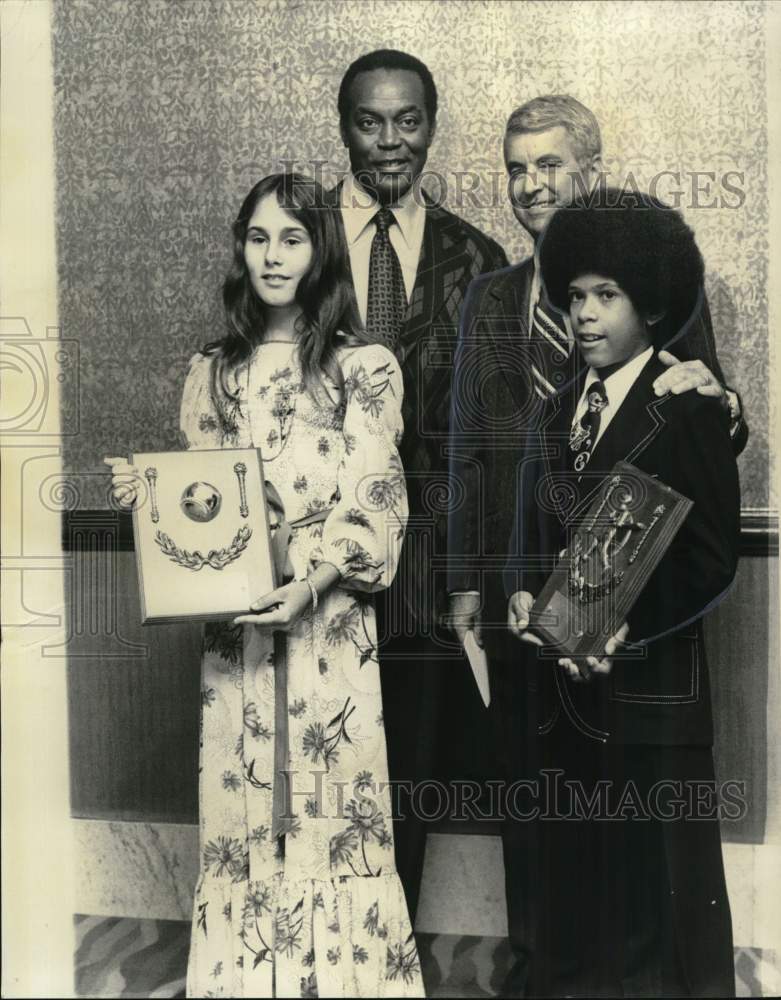 1974 Press Photo NORD-Maison Blanche Banquet of Champions- Junior Baseball- Historic Images