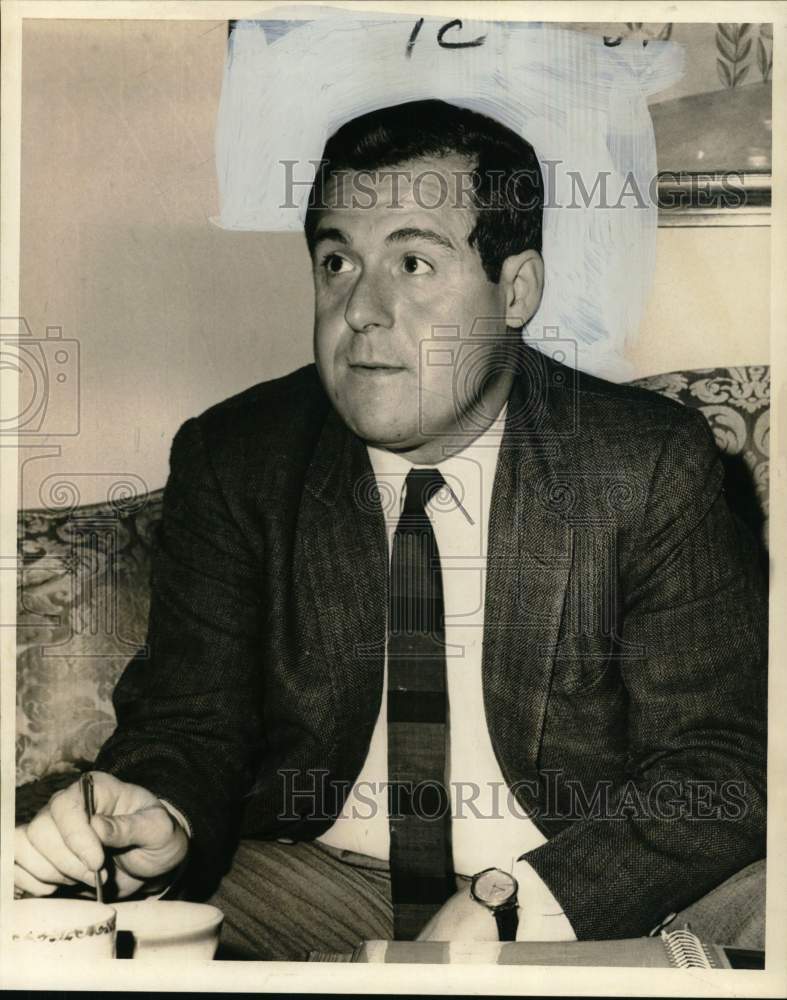 1966 Press Photo Christian Milleau, French journalist and author - noo50994 - Historic Images