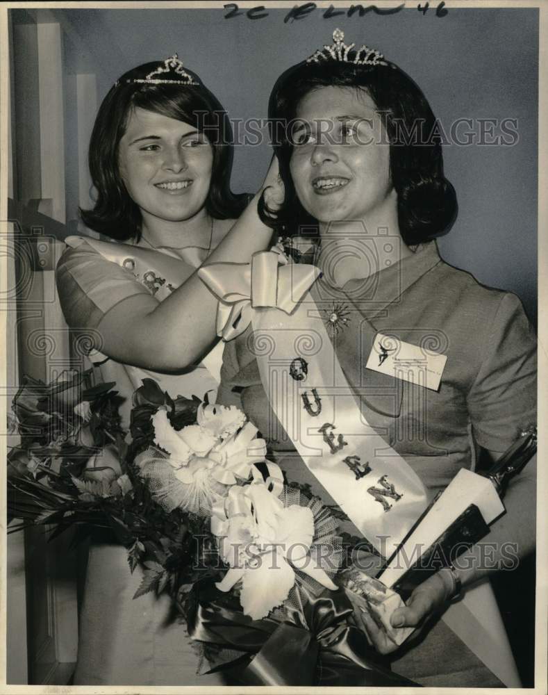 1966 Press Photo Irene Miller & June Bier- Take Off Pounds Sensibly Winners - Historic Images