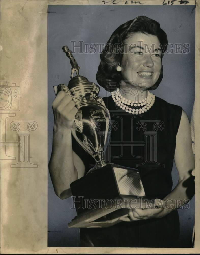 1960 Press Photo Mrs. Morris W. Newman, Lakewood Golf Champion - noo51112- Historic Images