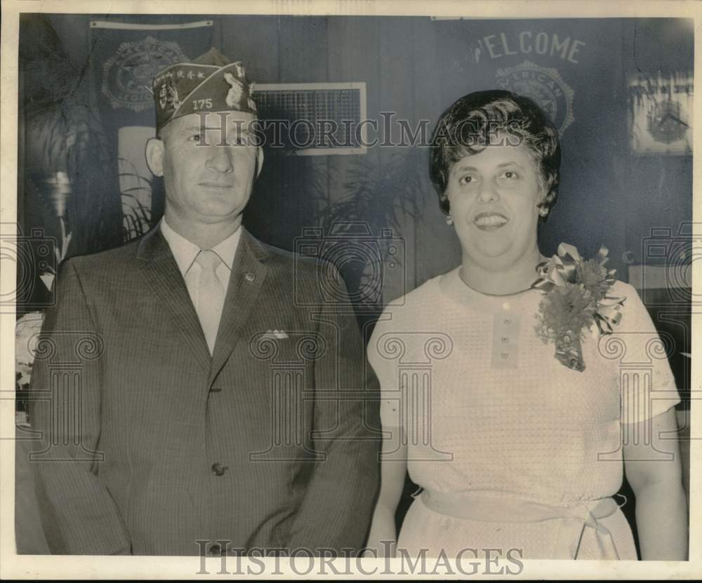 1966 Frances Haydel &amp; George Miller- Metairie Post American Legion - Historic Images