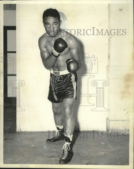 1969 Press Photo Eddie Pace, Boxer - noo52260 - Historic Images