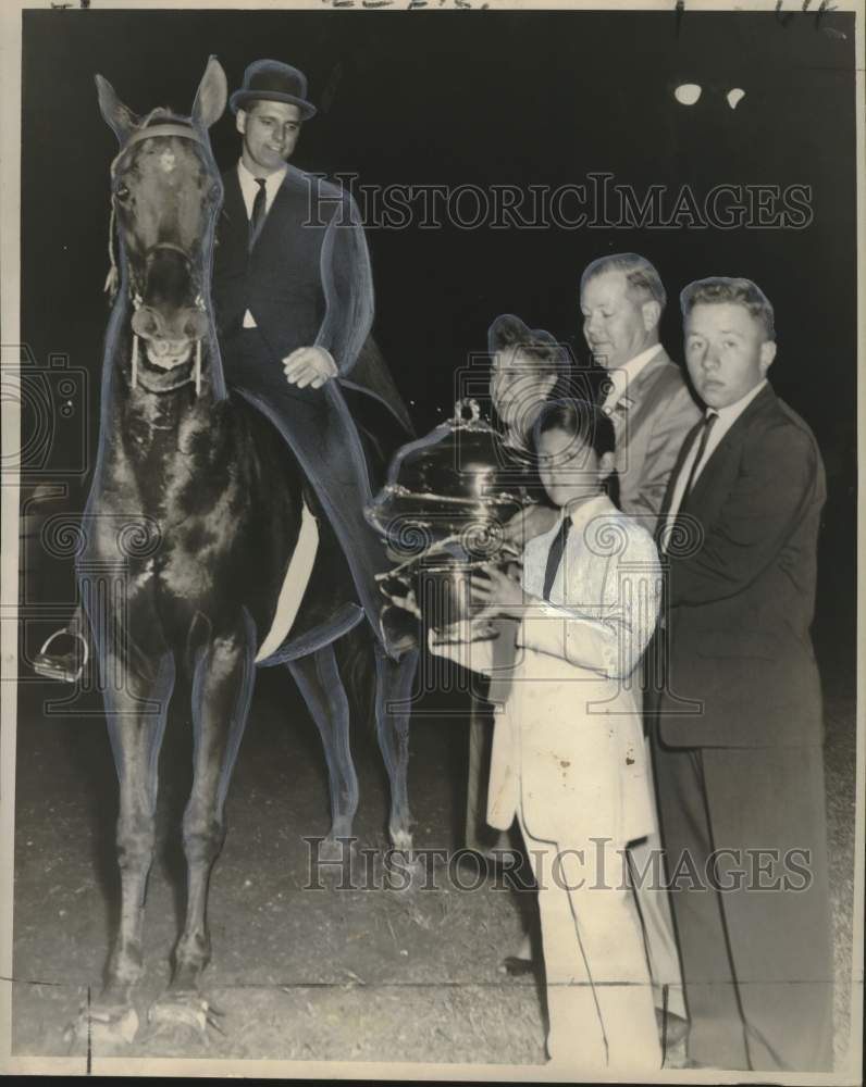 1958 Press Photo Winners at the St. Martin&#39;s Horse show at the Fair Grounds - Historic Images