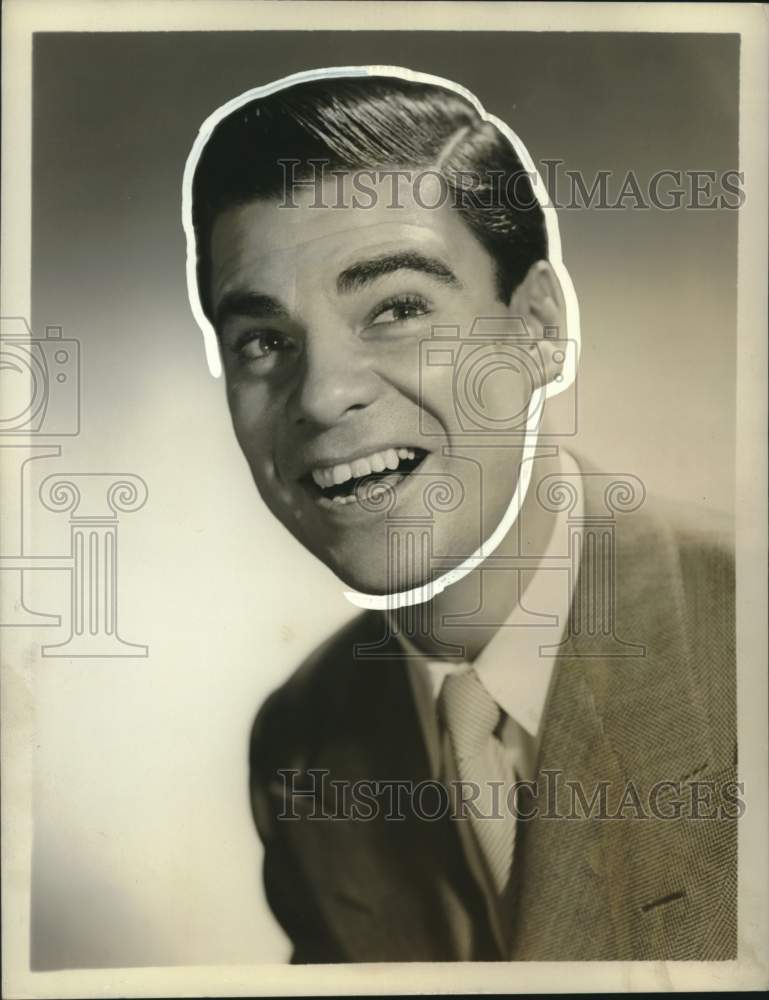 1952 Press Photo Actor Bert Parks - Historic Images