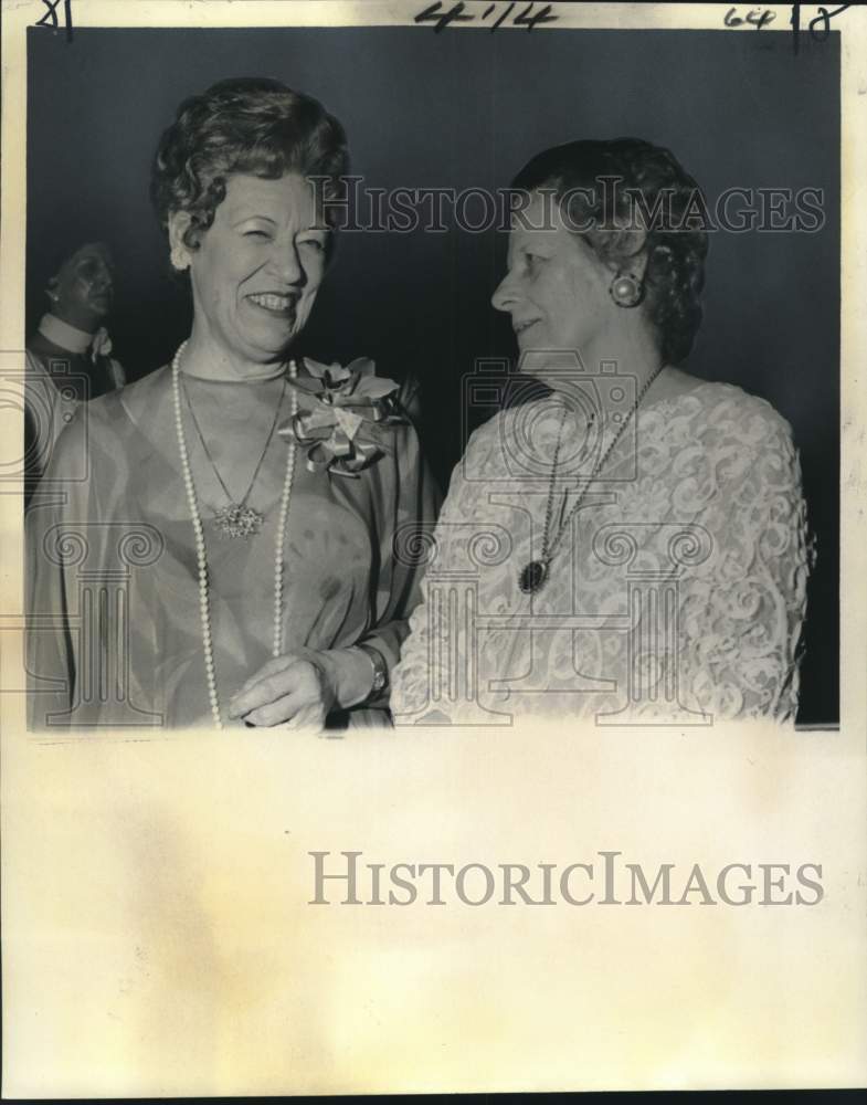 1977 Mrs. William Padel &amp; Mrs. Edwin Guidry- Strive Center Benefit - Historic Images