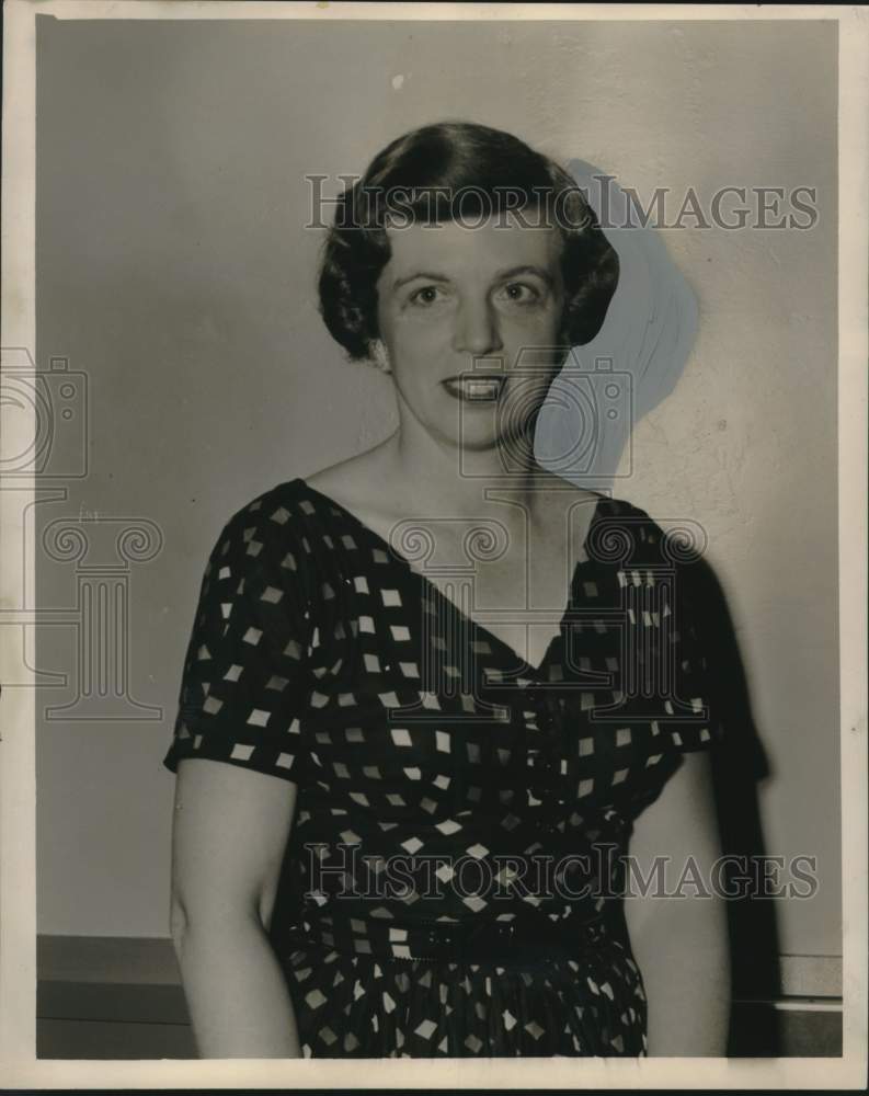 1956 Press Photo Mrs. Richard C. Oster, Civic Group Leader - noo52611- Historic Images