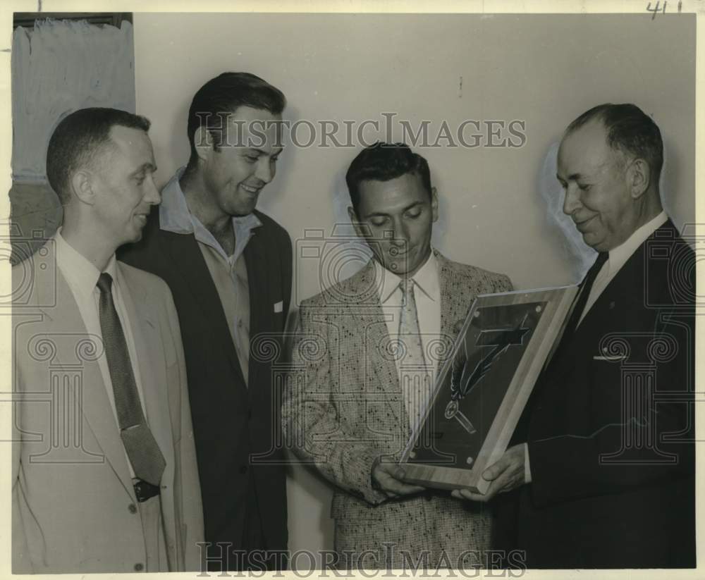 1958 Metropolitan New Orleans Safety Council safety awardees - Historic Images