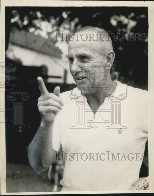Press Photo Emmett Pare', Tennis Player - noo53507 - Historic Images