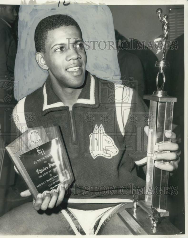 1968 Press Photo Basketball - Charley Powell..record breaker - noo53519 - Historic Images