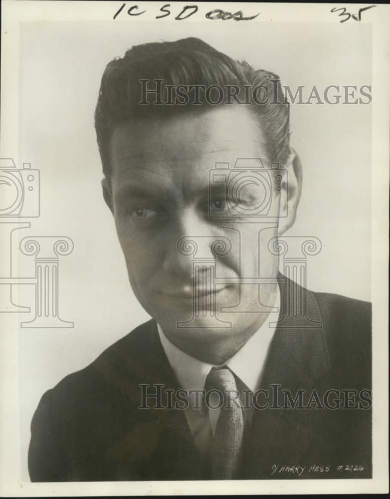 1961 Press Photo Russell Stanger, Guest Conductor with the New Orleans Symphony- Historic Images