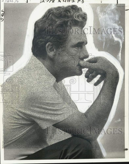 1978 Press Photo Dick Nolan, New Orleans Saints' - noo53708- Historic Images
