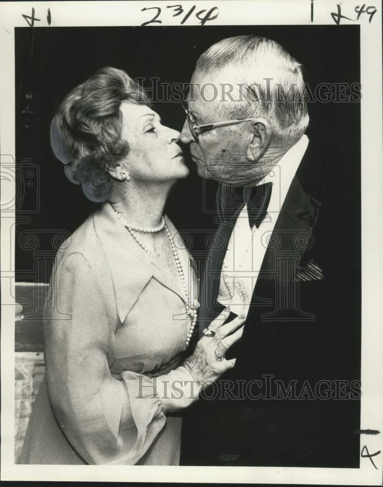 1978 Mr. and Mrs. Willis A. Pellerin at the Opera Patron&#39;s Party - Historic Images