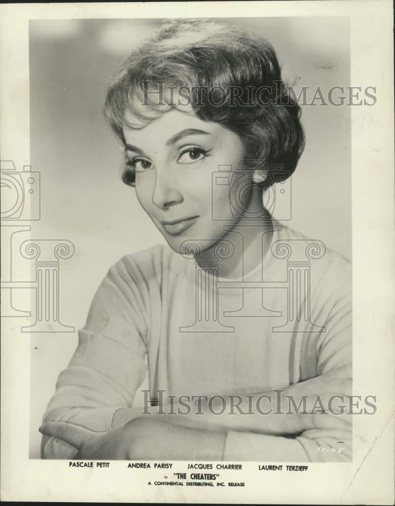 1961 Pascale Petit in "The Cheaters"-Historic Images