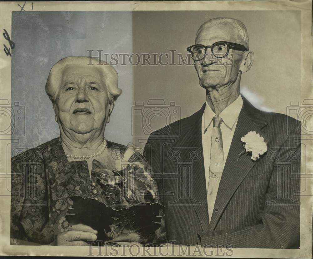 1967 Mr. and Mrs. Louis Porretto&#39;s 50th wedding anniversary - Historic Images