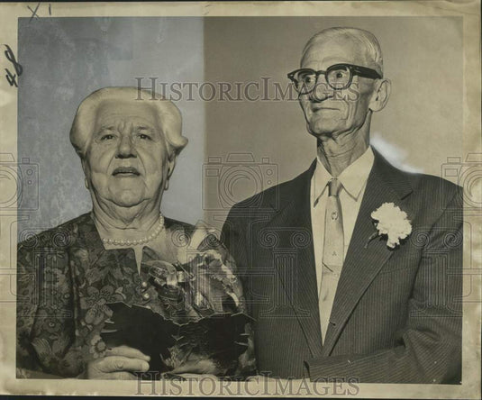 1967 Mr. and Mrs. Louis Porretto's 50th wedding anniversary - Historic Images