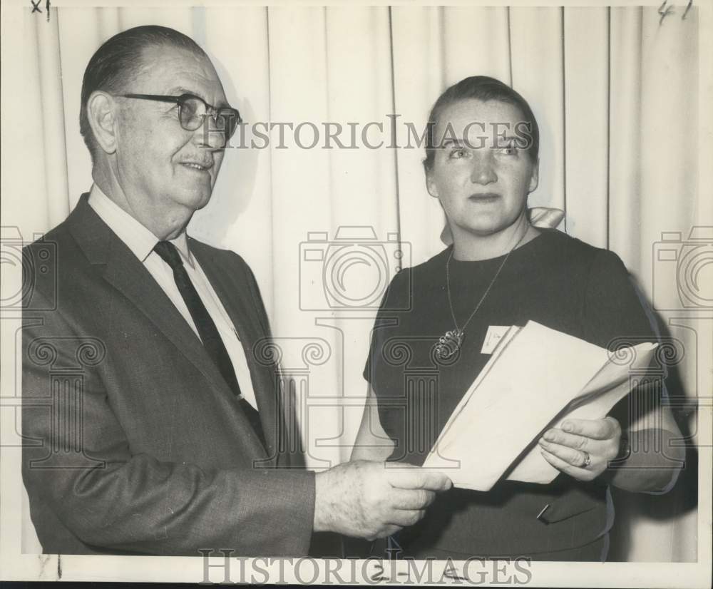 1969 Press Photo American Cancer Society&#39;s Science Writers Seminar at Hilton Inn- Historic Images