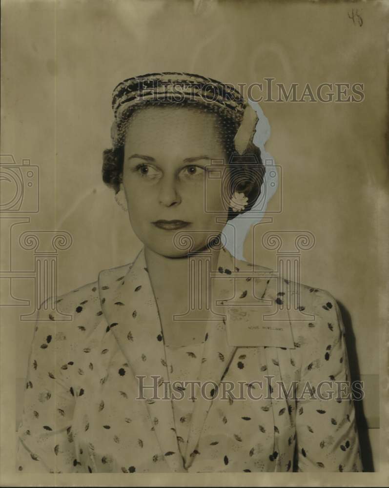 1956 Mrs. W.K. McWilliams, Civil Group Leader-Historic Images