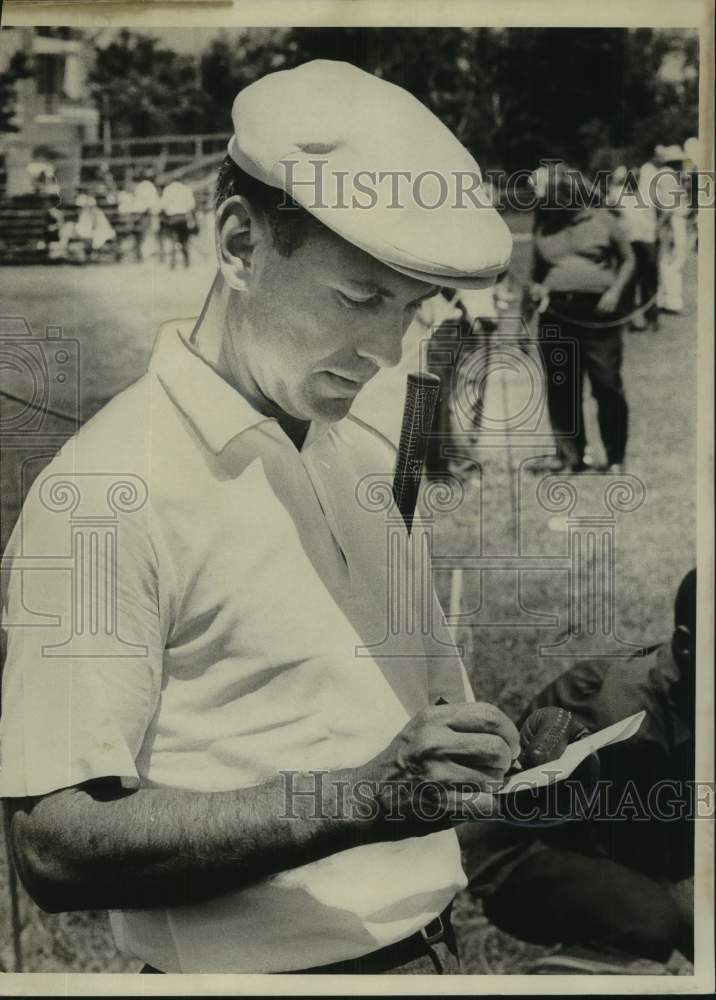 1967 Press Photo In the GNOO Pro-AM Eddie Merrins- Golfer - noo55101- Historic Images