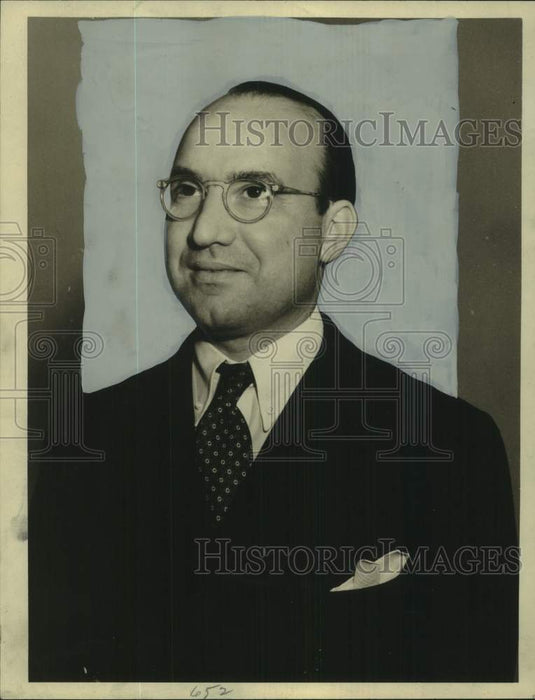 1941 Press Photo Captain A.P. Miceli attending a banquet - Historic Images