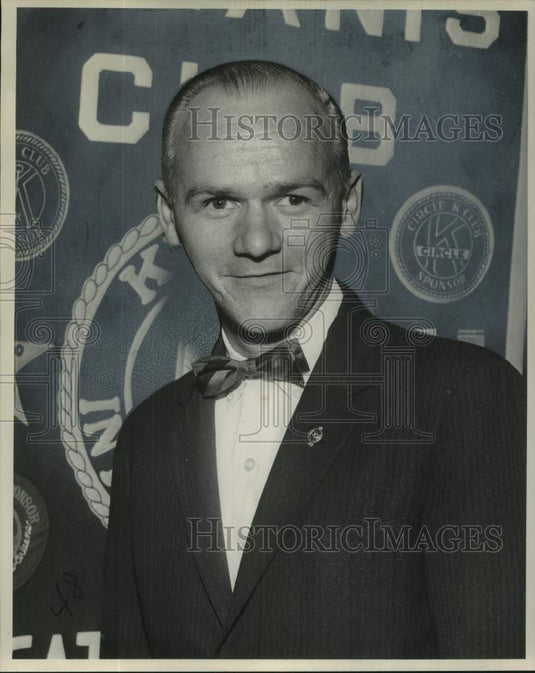 1963 Press Photo David Nelson, President of Kiwanis Club of Greater New Orleans - Historic Images
