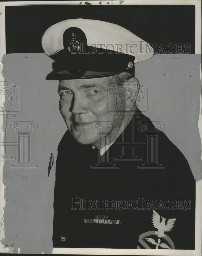 1955 CPO Leslie E. Russell photo portrait-Historic Images