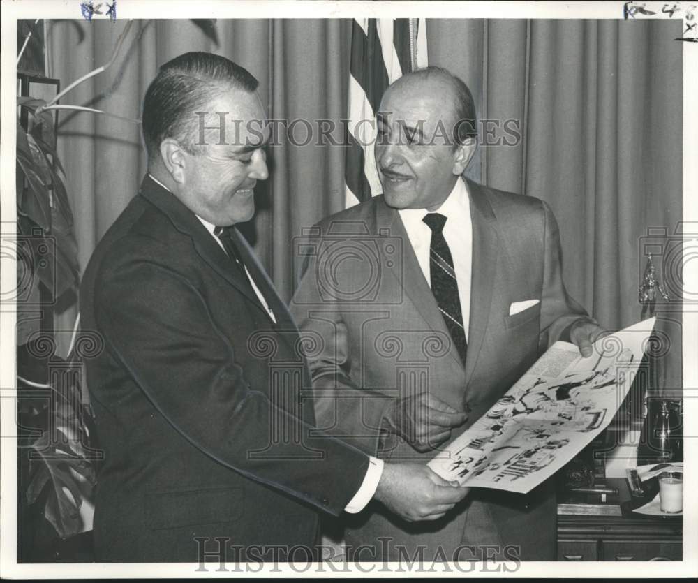 1968 Mayor Victor Schiro awarded CAF poster by John Sharp-Historic Images