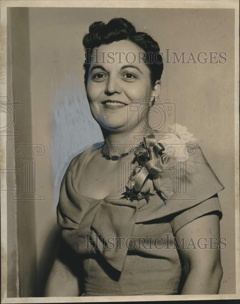 1959 Press Photo Fay Roberts, Magnolia Toastmasters of New Orleans President - Historic Images