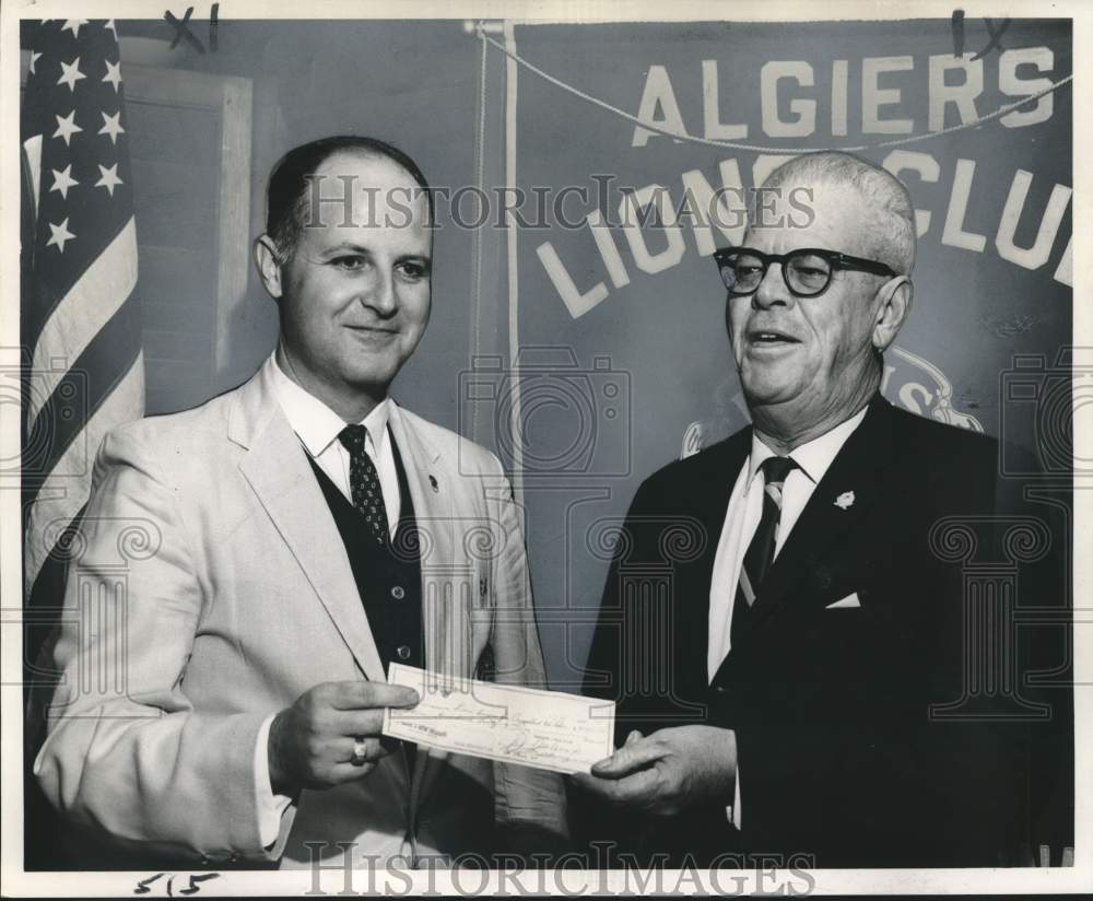 1966 Press Photo Officers of the Louisiana Lions League for Crippled Children - Historic Images