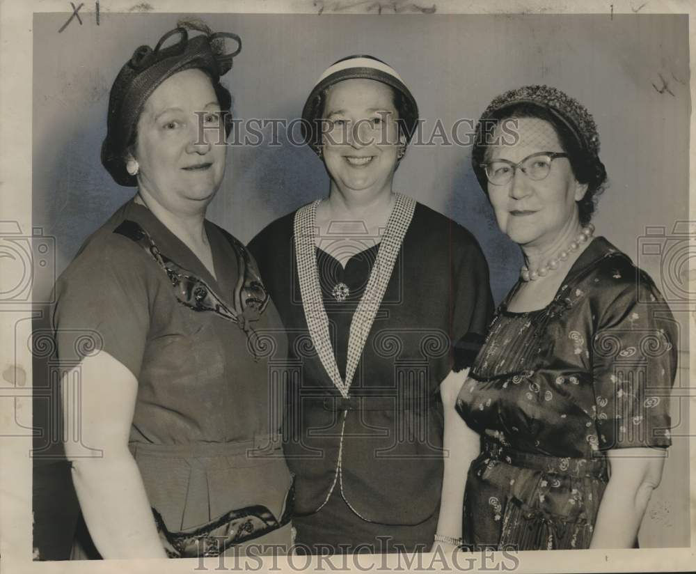 1957 Officers of Protestant Home for Babies at Presbyterian Church-Historic Images