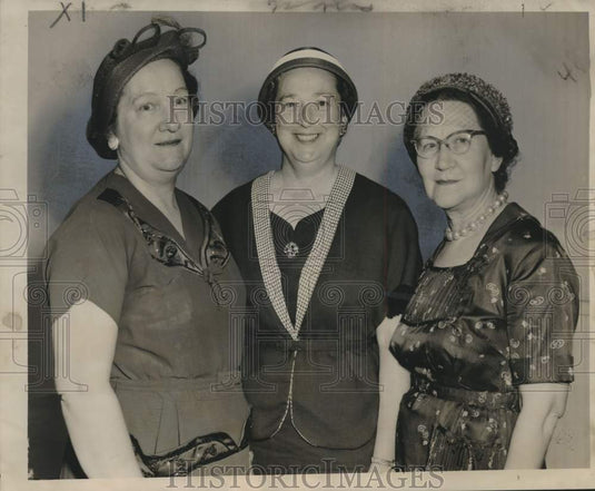 1957 Officers of Protestant Home for Babies at Presbyterian Church-Historic Images