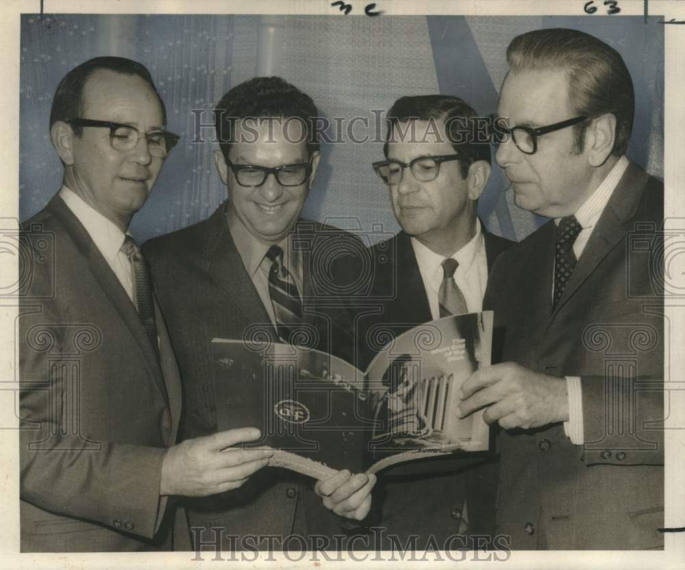 1970 Dr. William S. Clark, Luncheon Attendees at Fontainebleau Hotel - Historic Images