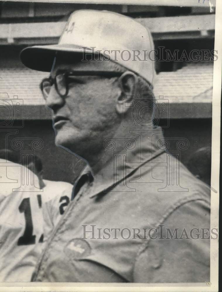 1973 Press Photo Tommy Protho, UCLA football coach - noo59663- Historic Images