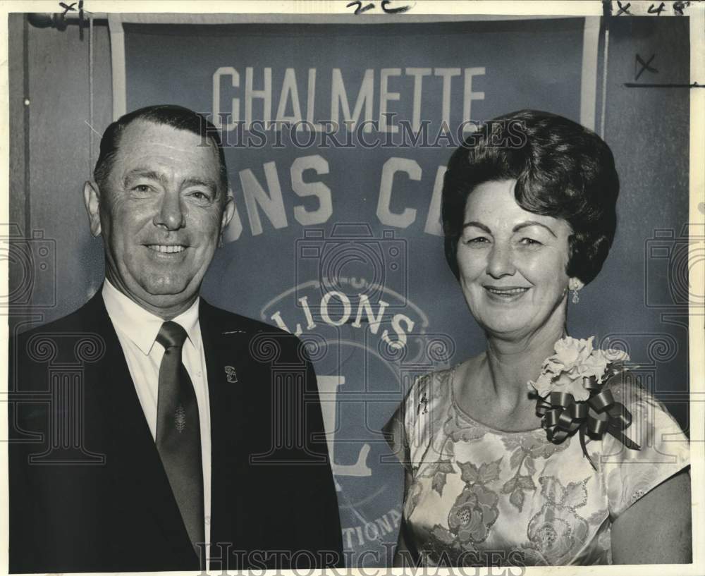 1971 New officers of Chalmette Lions Club - Historic Images