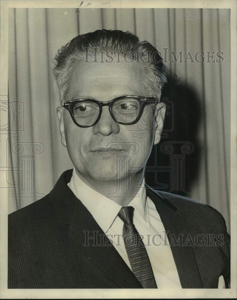 1966 Press Photo New Orleans Credit Men&#39;s Association president Henry Rininger - Historic Images