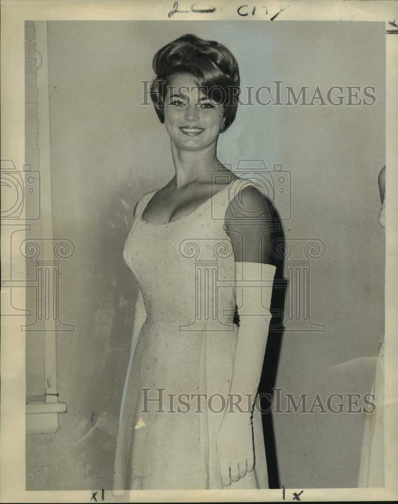 1965 Press Photo Marilyn Roat during Miss Louisiana contest, Pontchartrain Beach - Historic Images