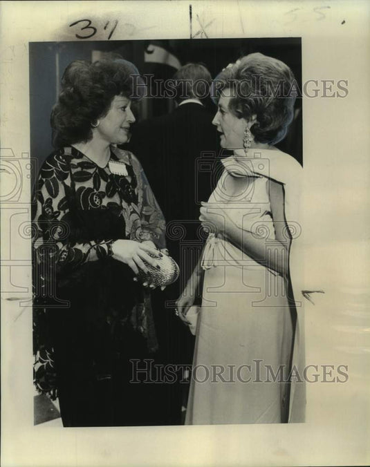 1976 French disco queen Regine attends mayor's party in New Orleans - Historic Images