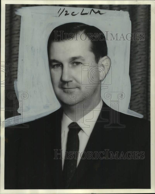 1963 Crimen "Dutch" Ragas, chair of New Orleans Heart Fund-Historic Images