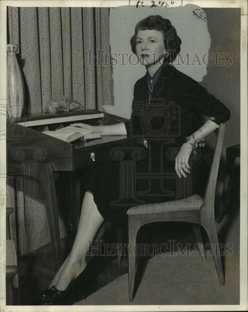 1956 Press Photo Maison Blanche - Martha Radelat, New Orleans Department Store - Historic Images