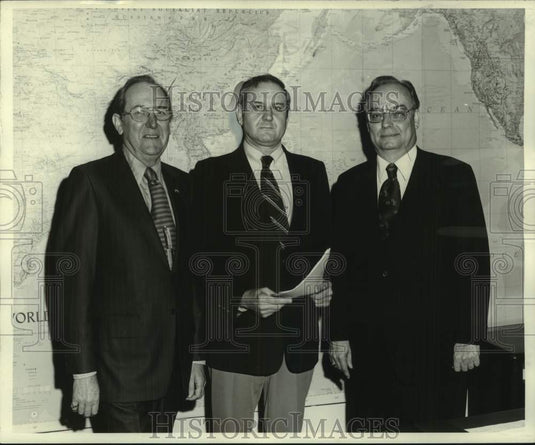 1976 Press Photo William Rellstab, New Orleans Traffic bureau president - Historic Images