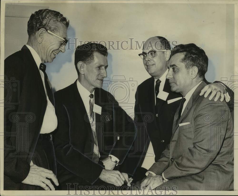 1965 Press Photo New Officers at Louisiana Society of Hearing  Aid Specialists - Historic Images