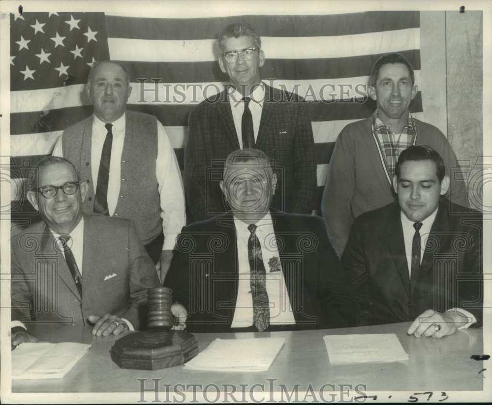 1967 Jefferson Parish Firemen&#39;s Association officers installed-Historic Images