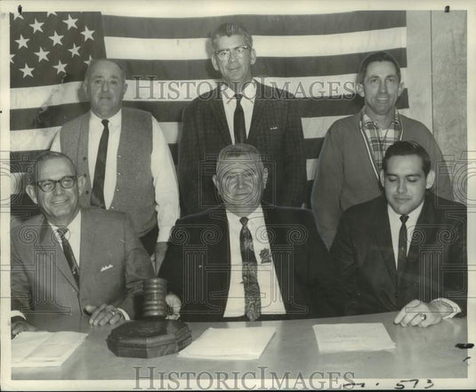 1967 Jefferson Parish Firemen's Association officers installed-Historic Images