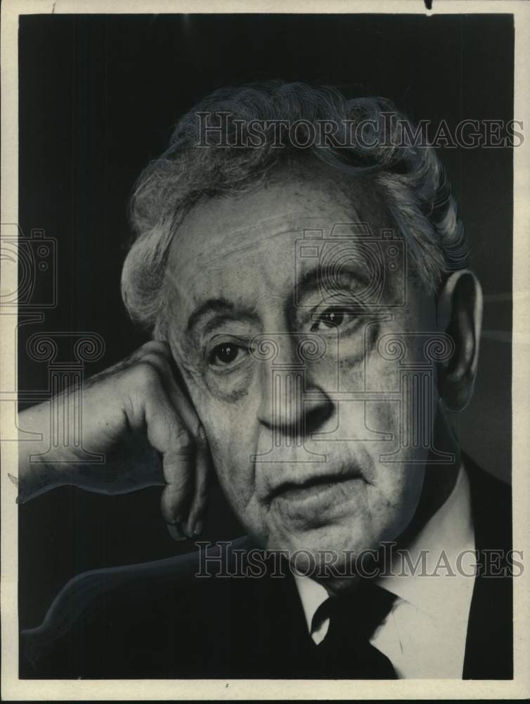 1969 Press Photo Pianist Artur Rubinstein - Historic Images