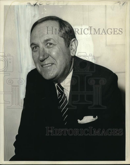 1969 Press Photo Franklin M. Schilling, President, Society of World Relations - Historic Images