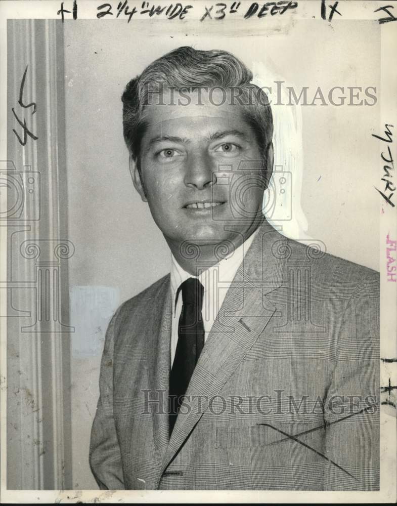 1969 Guy Seghers elected president of Louisiana Engineering Society - Historic Images