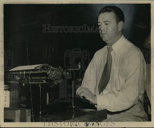 States-Item staff writer James V. Sharp - Historic Images