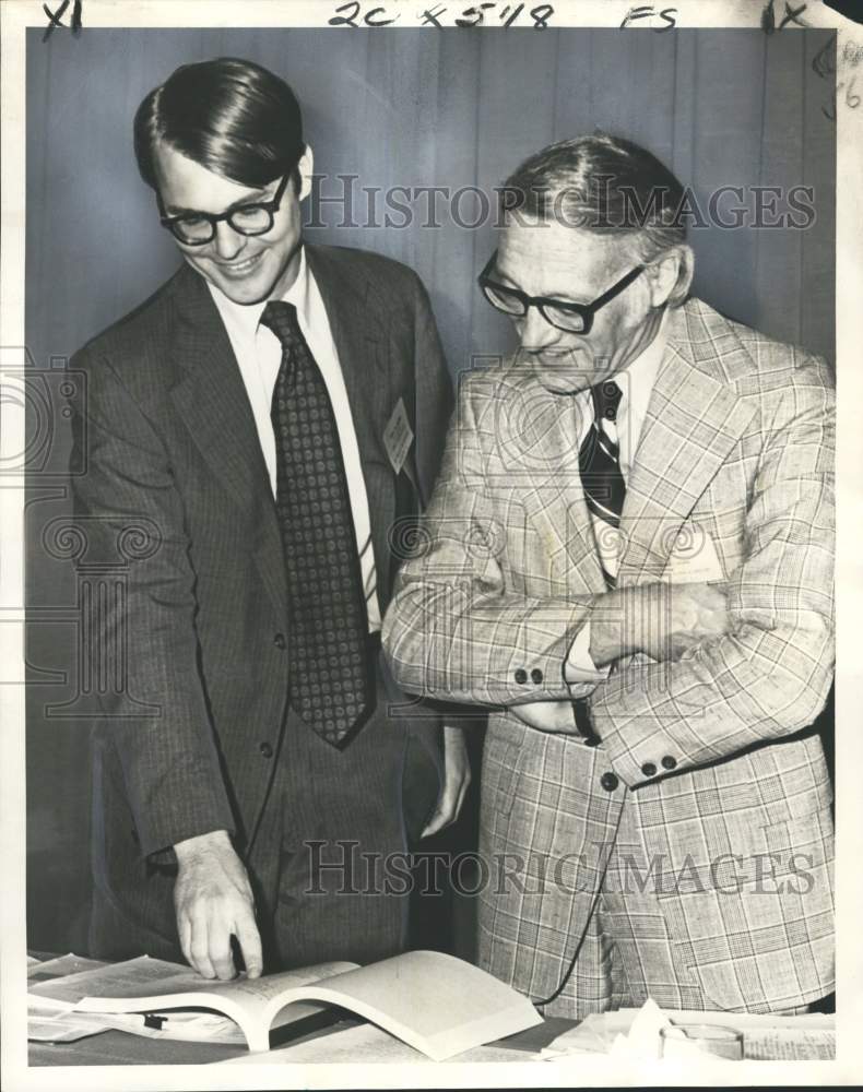 1974 Tulane University Tax Institute Program at International Hotel - Historic Images