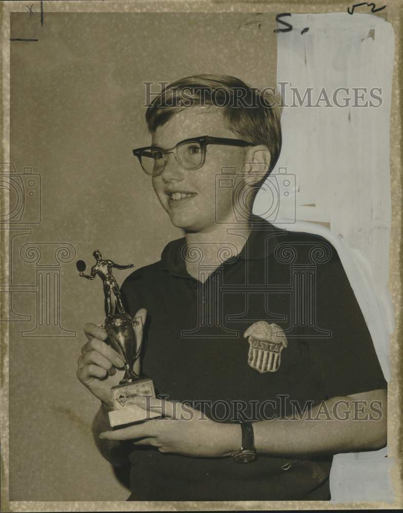 1969 Press Photo Tennis player John Quick, winner at Canadian National Open - Historic Images